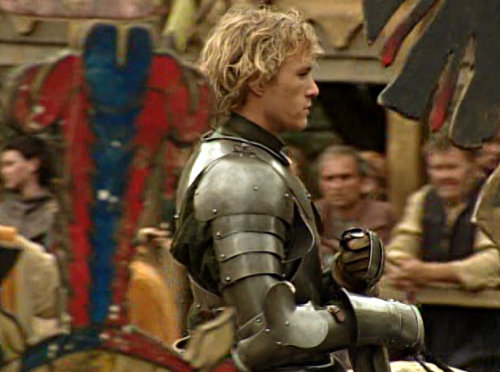 ledger101:  ‘A Knight’s Tale’ - Behind adult photos