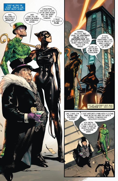 schemingminor: We see between the start of Riddler’s arc in this to now in Batman #99, he has 