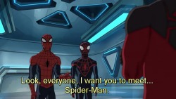 superheroesincolor:   Ultimate Spider-Man