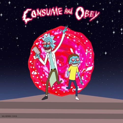 Rick and Morty get #consumed