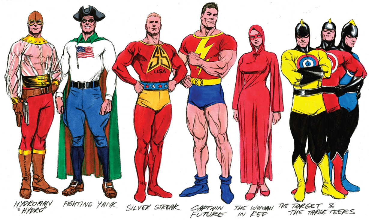 brianmichaelbendis:  Reimagined Golden Age Heroes by Alex Ross