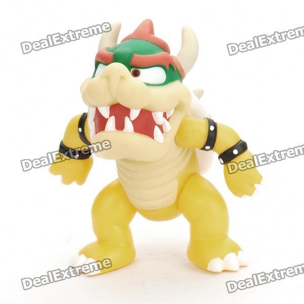 What’s up, off-model Bowser ⊟ You guessed it (and saw the watermark in several places): this li'l guy is a Dealextreme offering. Probably wouldn’t be able to see over the wheel of his Bowser car, poor guy.
BUY Super Mario 3D World, upcoming releases,...