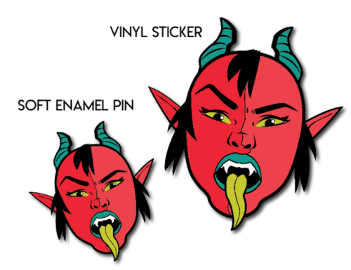 beedotsco: 8bitrevolver: Hey guys, I decided to do a Kickstarter for this pin/sticker design! As I m