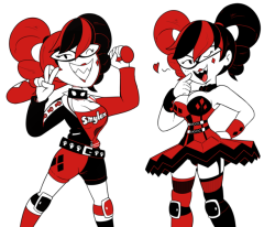 Ninsegado91: Misconny:  Old Harley Quinn Drawings.  Crazy And Cute 