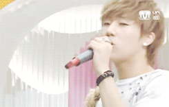 g-y-u:  ” If you watch our performances closely you will realize that when Sungjong