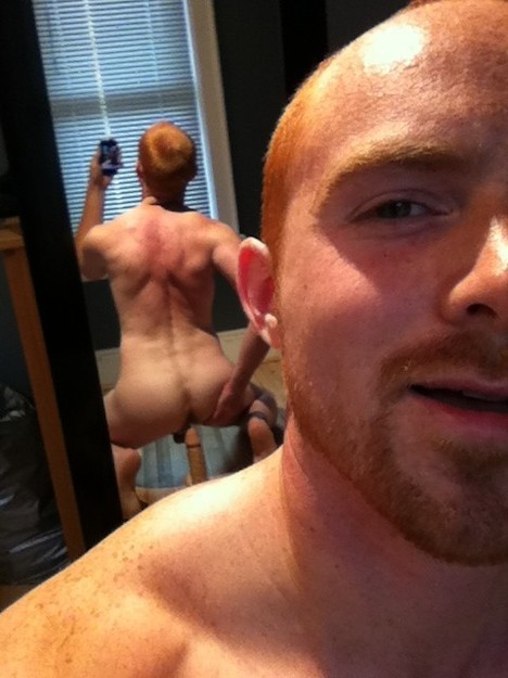 pleasuresafterracks:  The adventures of LAVABOY! Fire hair!  