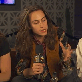 the-sound-of-movies:Sam Kiszka of Greta Van Fleet during an interview at Coachella Valley Music and 