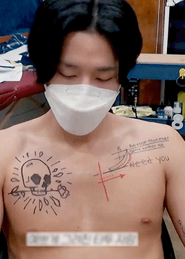 photo I.m Monsta X Tattoo im monsta x tattoo