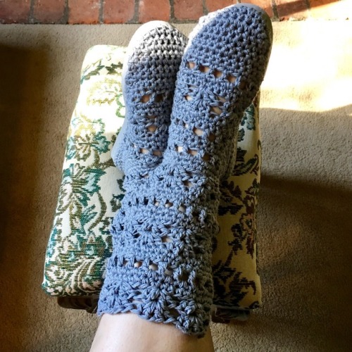 Finished crocheting my Coachella Boots (pattern by Make and Do Crew) http://makeanddocrew.com/coache