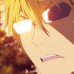  "Hey, Shizuo definitely loves Izaya, doesn't he?"   Happy birthday Rafs!