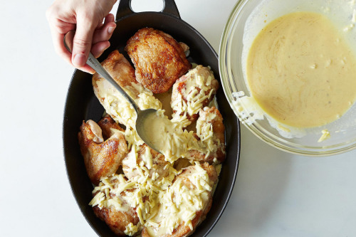 food52:  If you’re in desperate need of comfort…Richard Olney’s Chicken Gratin via Food52