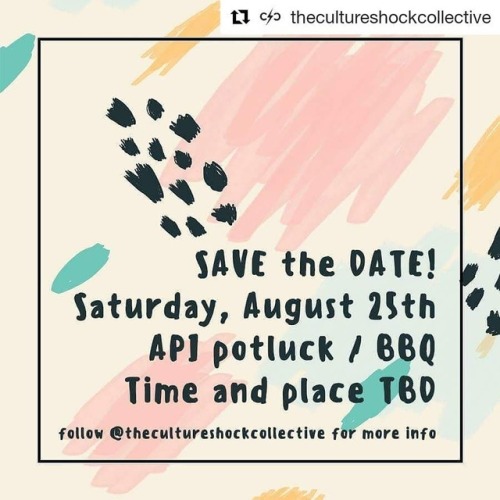 #Repost @thecultureshockcollective (@get_repost)・・・⚡️SAVE THE DATE⚡️ - We got some fun things in the