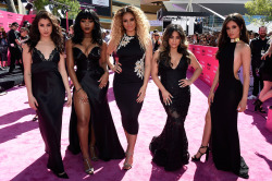 celebritiesofcolor:  Fifth Harmony attend the 2016 Billboard Music Awards at T-Mobile Arena on May 22, 2016 in Las Vegas, Nevada.