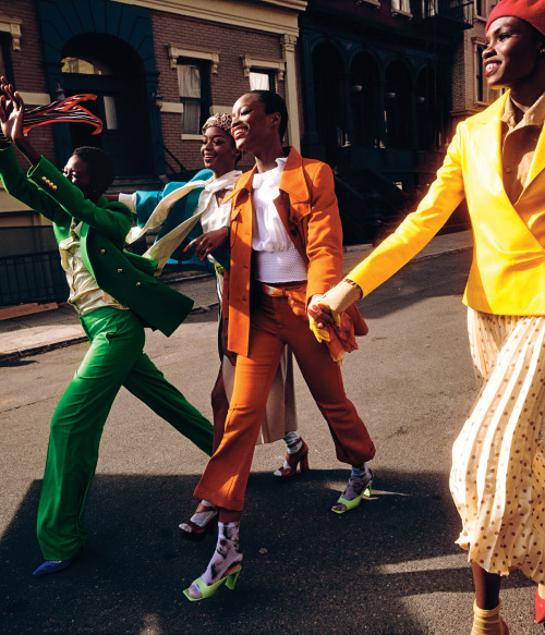 wsjmag: A Technicolored Rainbow of Spring Style