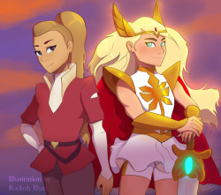 raikoh14:I’m loving this new take of She-ra,