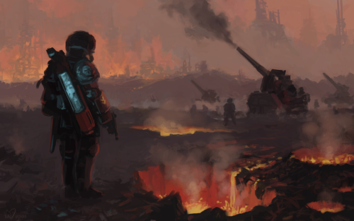 awesomedigitalart:  art by U-Joe