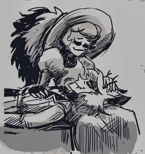 Alastor And Rosie Are Just Perfect To Draw In Vintage Poses.