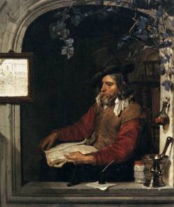 The Apothecary by Gabriel Metsu Date: 1661