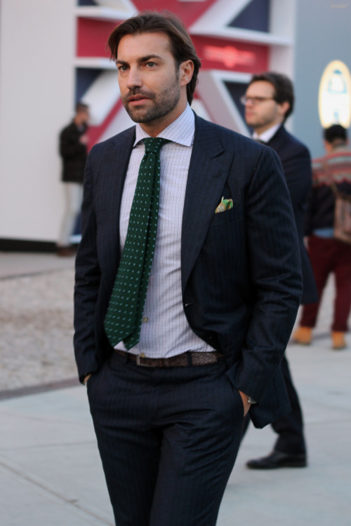 guaizine:  #PITTIUOMO85 by @Pitti_Immagine & @e_PITTI  on #LEPILLOLEDISTEFANO of @GQitalia by @s