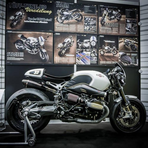theshepdaddy:  The possibilities are endless. Check out the custom RnineTini from Stucki2Rad - VTR Customs in Switzerland.  #RnineT #BMWmotorcycles  More info / credit: http://bit.ly/1zsUBXj