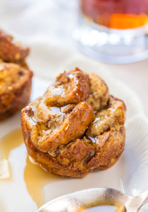 foodffs:  Baked French Toast Muffins Really nice recipes. Every hour.   *drooooools* @_@