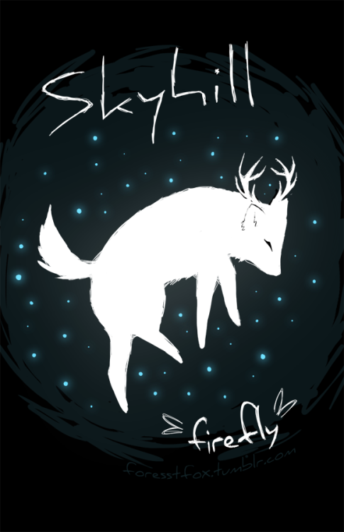 foresstfox:  Skyhill prints and posters woah! My Firefly poster is available on my etsy here, including a version without the text if that’s more your thing~ And my original Skyhill prints are back in stock!  