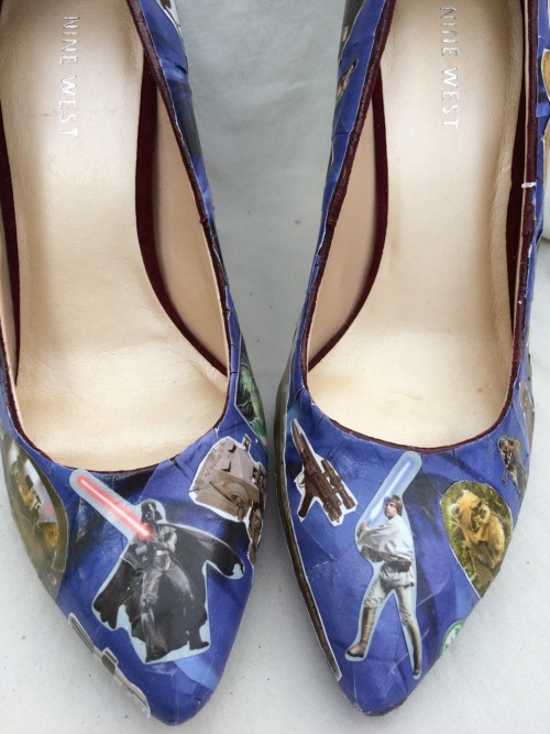 Star Wars: $100Feel like you’re the real Sky-walker in these stellar Star Wars heels! Availabl