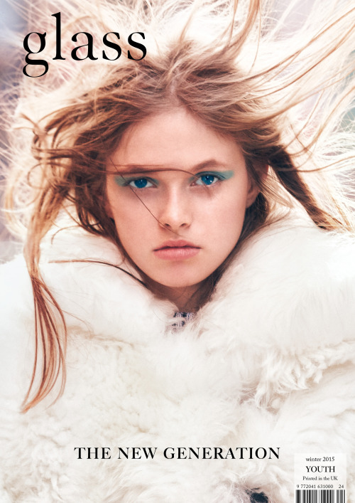 Glass Magazine - Youth - Winter 2015 Featuring Avery Blanchard by Walter Chin wearing Louis Vuittonw