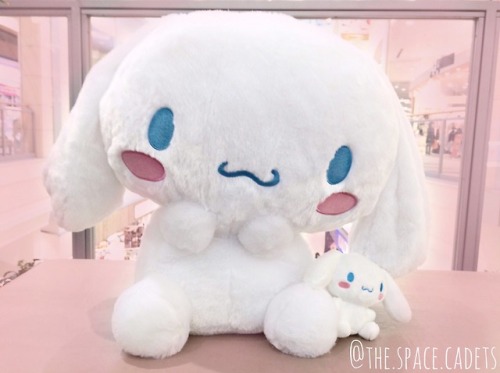 This is シナモンロール  ♡  aka Cinnamoroll (and little Cinnamoroll!)@space-cadet-alex won them in vending m