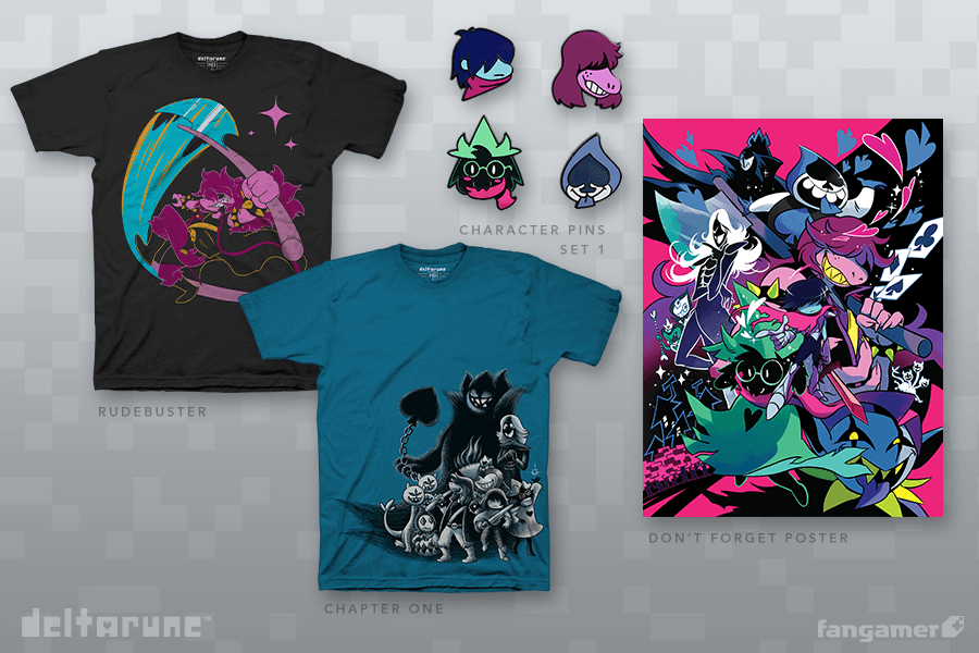 DELTARUNE - Cyber City Desk Mat - Fangamer