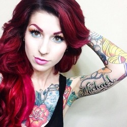 inkmybeard:  inkedgirlsboobs:  Inked Girls