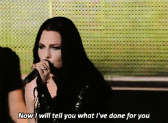 bloodredsacrifice:  Evanescence :Going Under Lyrics Now I will tell you what I’ve done for you Fifty thousand tears I’ve cried Screaming deceiving and bleeding for you And you still won’t hear me (I’m going under) Don’t want your hand this