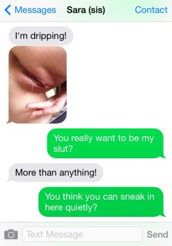 sextfantasies: Bro hears sis masturbating