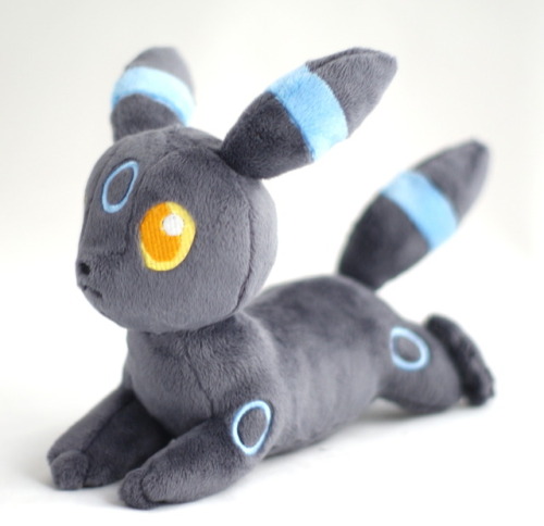 Shiny Umbreon plush, made as a commission.