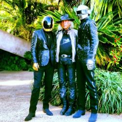 details:  Daft Punk hanging with that dude