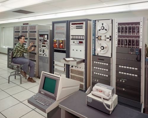 nemfrog: NASA office display. April 30, 1973. 