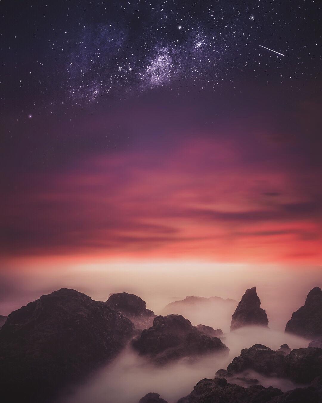 Luminous Water and the Infinite Expanse Above, Coolum Beach QLD [OC] [Composite] [1350x1080] via /r/spaceporn http://ift.tt/2qTcbFc