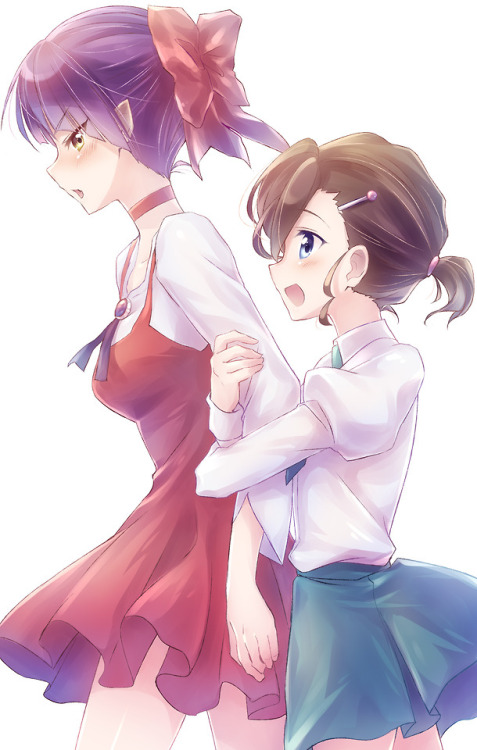 ✧･ﾟ: *✧ Holding On To Her Arm ✧ *:･ﾟ✧♡ Characters ♡ : Nekomusume ♥ Mana Inuyama♢ Anime ♢ : Ge