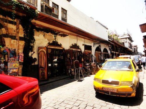 Bab Sharqi, Old Damascus, Syria. July 2011 الشارع المستقيم، باب شرقي في دمشق القديمة‎ 