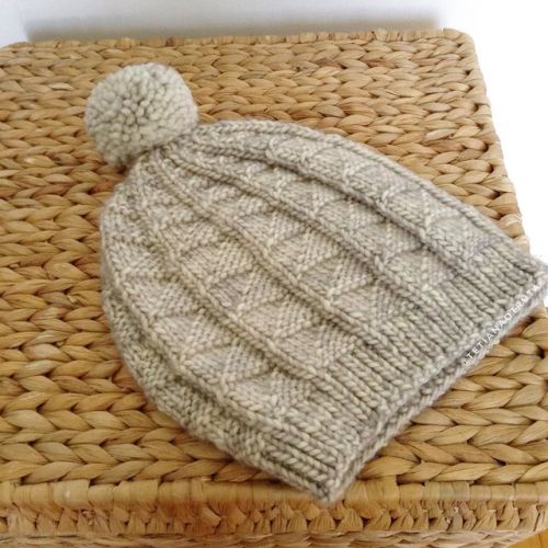 Here is my sample of Melodeon Hat (Pom Pom version) made with KnitPicks Muse Tonal yarn. . Pattern i