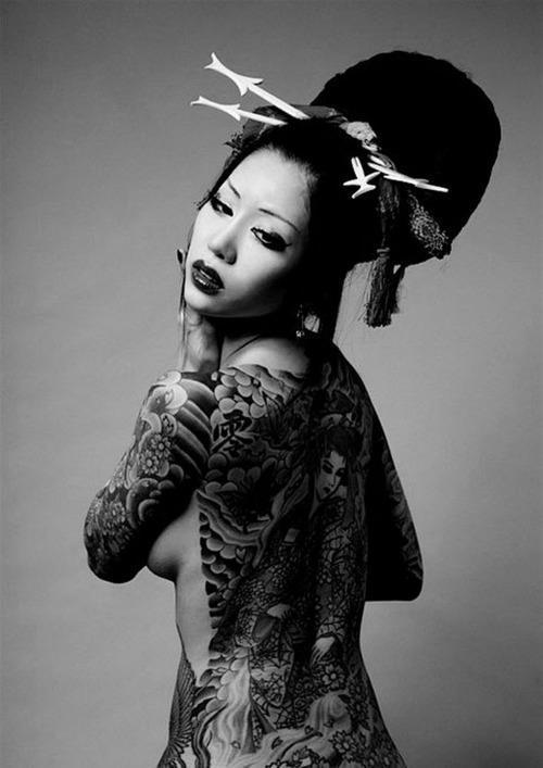 Full Body Tattoo Women Nude