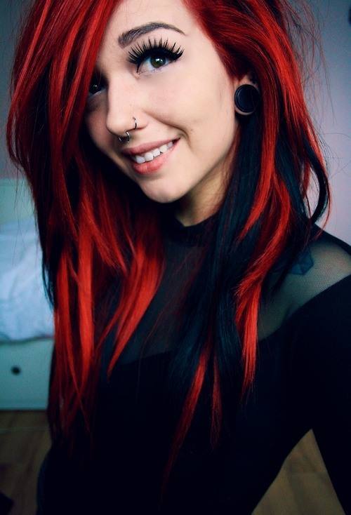 turningtomadness:  The Raging Excitement  I am like suddenly craving hair color&hellip;