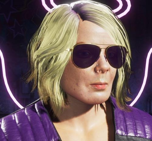 My other Saints Row OC, Kate in the Saints Row Boss Factory.