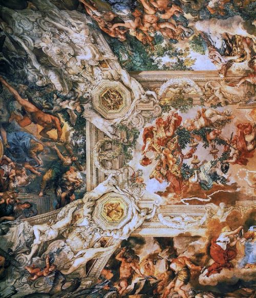 villa-rosie:Allegory of Divine Providence, Pietro Berrettini/ da Cortona (1633-39)