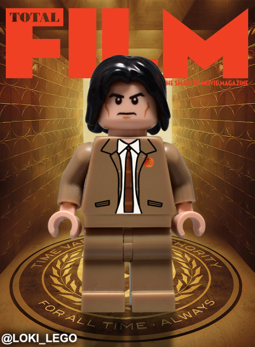 Total Film Magazine Loki cover recreated in LEGO Source: Total Film 