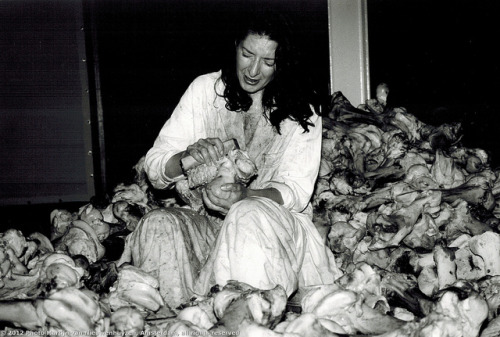 aerbor:Marina Abramovic, Balkan Baroque, Venice Biennale, 1997 by MartijnVN on Flickr.