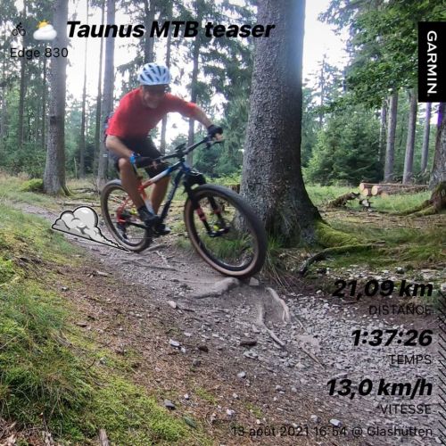 That was too short!!! Real true MTB, gnarly as I love it. Discovered the famous flow trail Feldberg: