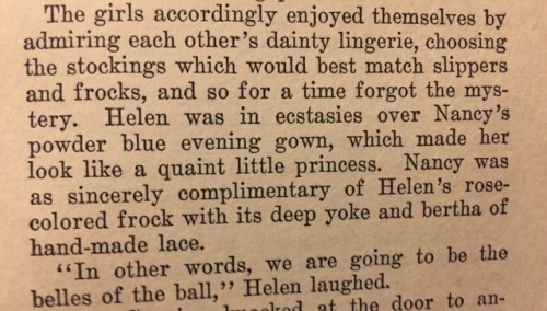 whencartoonsruletheworld:The 1930′s Nancy Drew books were gay af there is no heterosexual explanatio