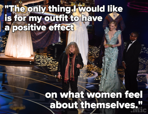 commanderholly:this-is-life-actually:Jenny Beavan has spoken about that jacket and she’s offic