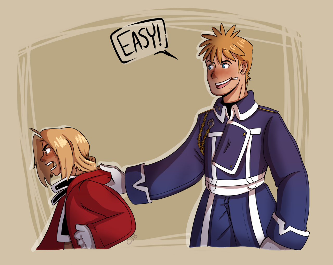 ultracooljellybean:  “Easy kid, I heard what he said. Sometimes you just can’t